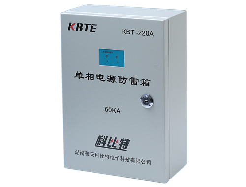 單項(xiàng)電源防雷箱